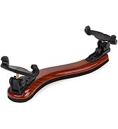 NANYI Violin Shoulder Rest for 4/4 and 3/4 with Collapsible and Height Adjustable Feet, Imitation...
