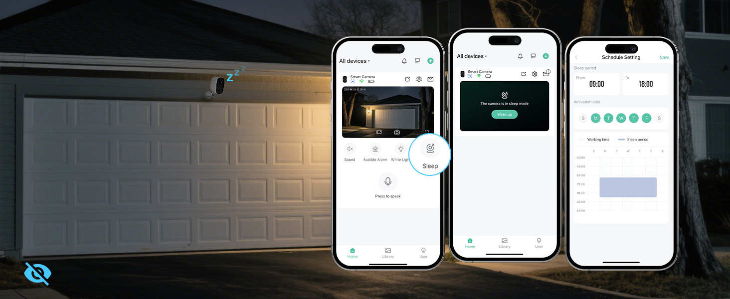Privacy Encryption &amp;amp; Custom Sleep Mode