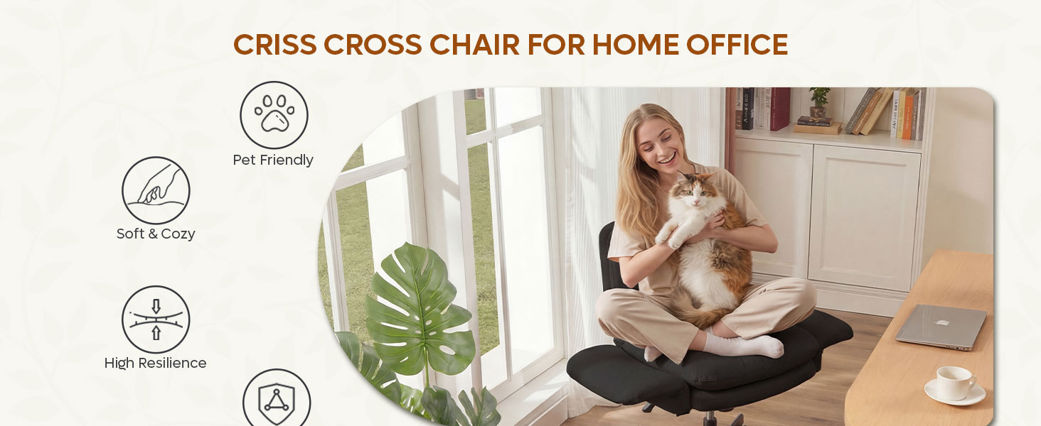 Bestier Criss Cross Chair