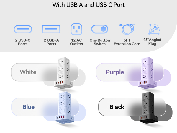 power strip with usb ports smart power strip power strip flat plug travel power strip with usb ports
