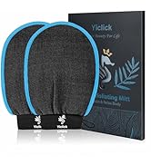 Exfoliating Gloves 2 Pcs, Exfoliating Body Scrubber for Bath Shower Exfoliation, Body Scrub Exfol...