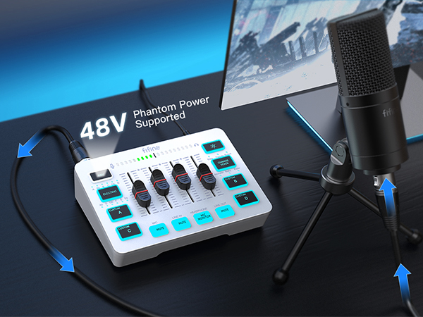 audio mixer for streaming