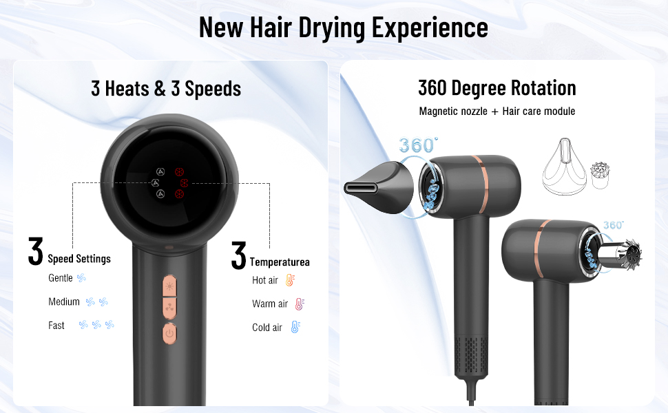 Professional High-Speed Hair Dryer