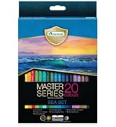 MASTERART Colored Pencils Master Series 20 Colors in Special Collection for Kids and Adults Color...