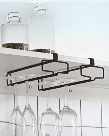 wine glass rack hanger organizer under cabinet metal wine glass holder stemwares racks hangers
