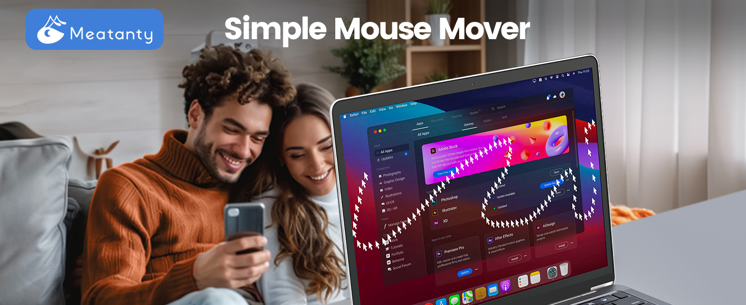 undetectable mouse mover