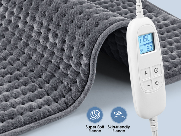 electric heating pad for back extra large period cramps neck shoulder pain relief gifts for women