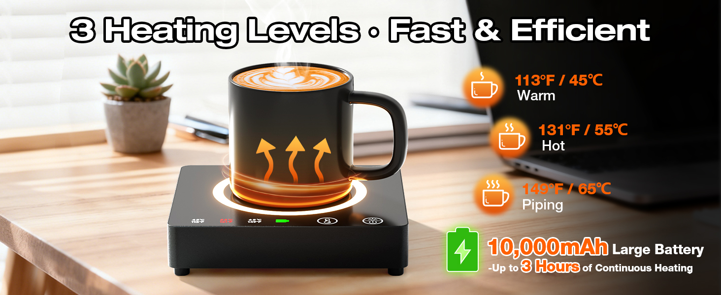 3 temperature settings