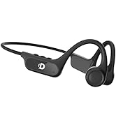 DEMICEA Open Ear Sport Headphones, Wireless Bone Conduction Earphones,with Mic, IP54, Sweat &amp; Wat...