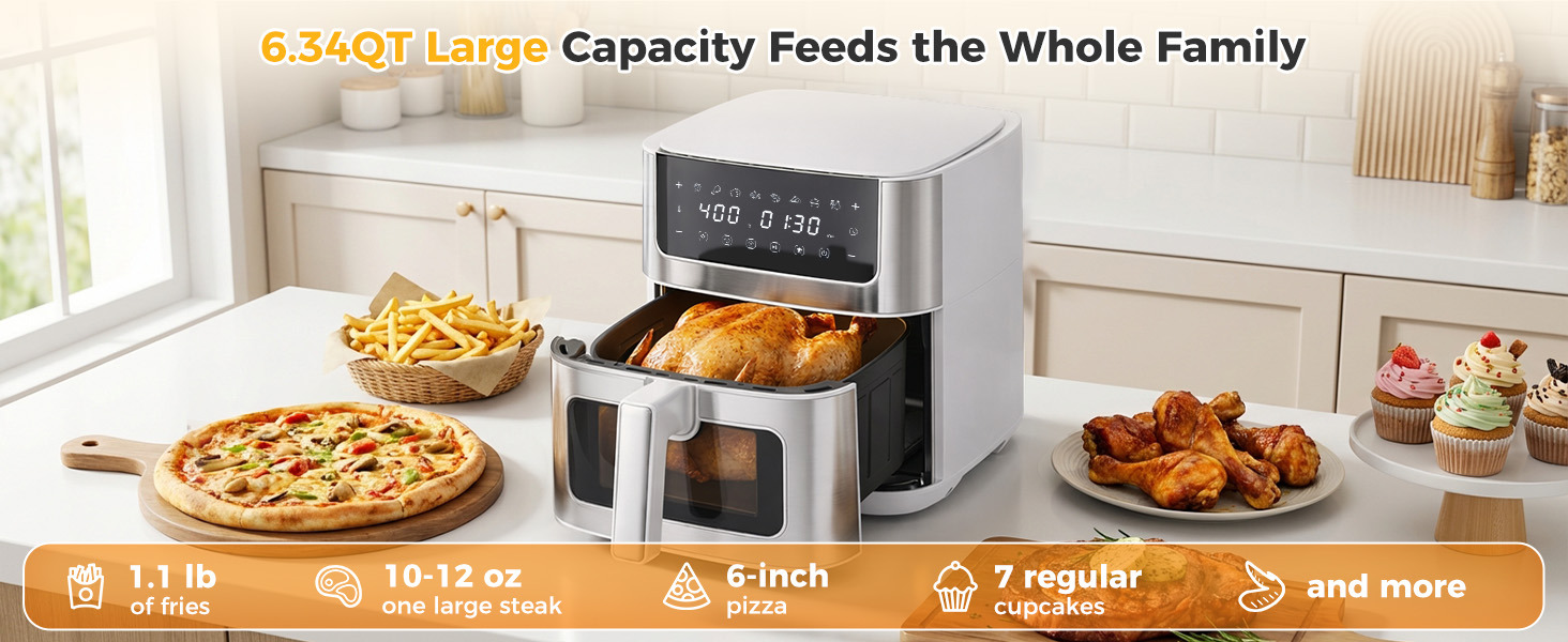 Large Capacity Feeds the Whole Family