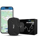 4G Car Tracker No Subscription GPS Tracker for Vehicles 20000mah 240 Days of Standby Time, Ip65 W...