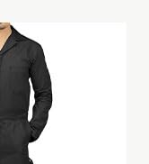 NY Threads Men’s Twill Long Sleeve Coverall Slim Fit Utility Work Wear