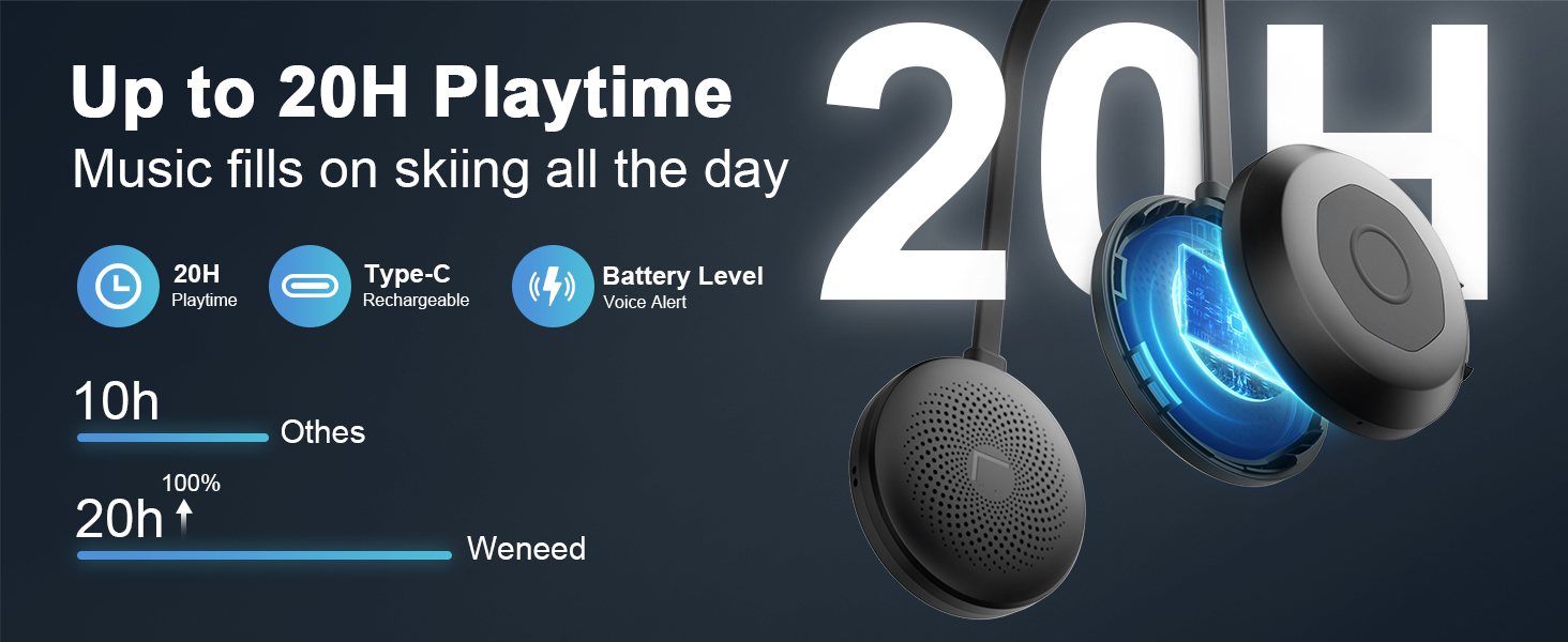 skii helmet headphones