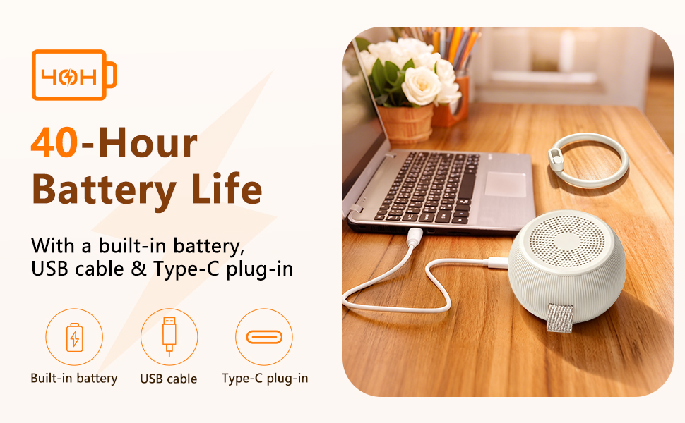 40 hour battery life 