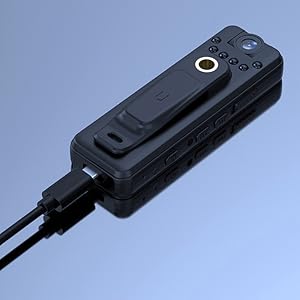 Charging while recording Automatic power-off saving