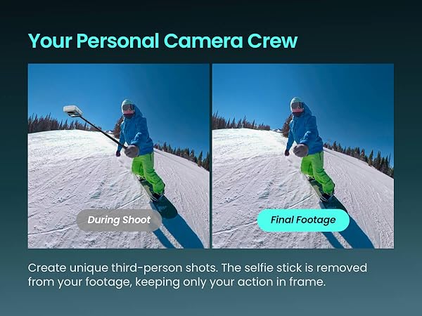 Invisible Selfie Stick