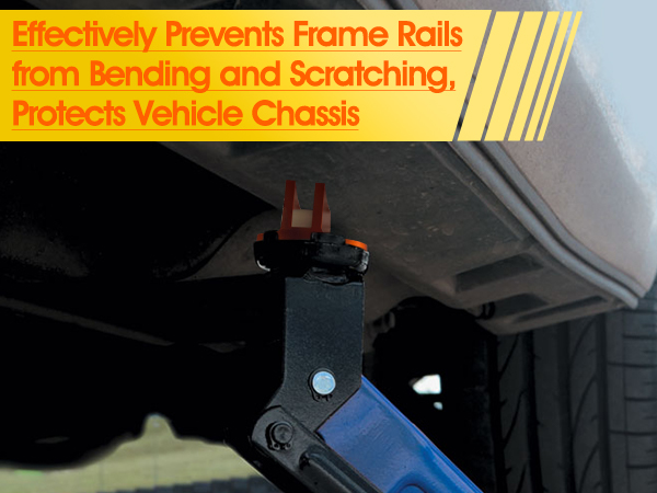 frame rail jack pinch weld adapter universal magnetic frame rail protector car jack adapter