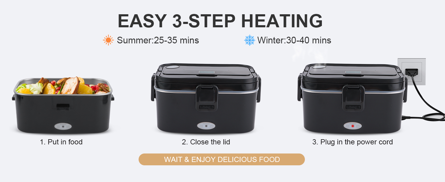 heated lunch box