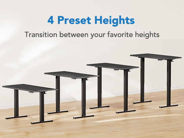 adjustable height desk