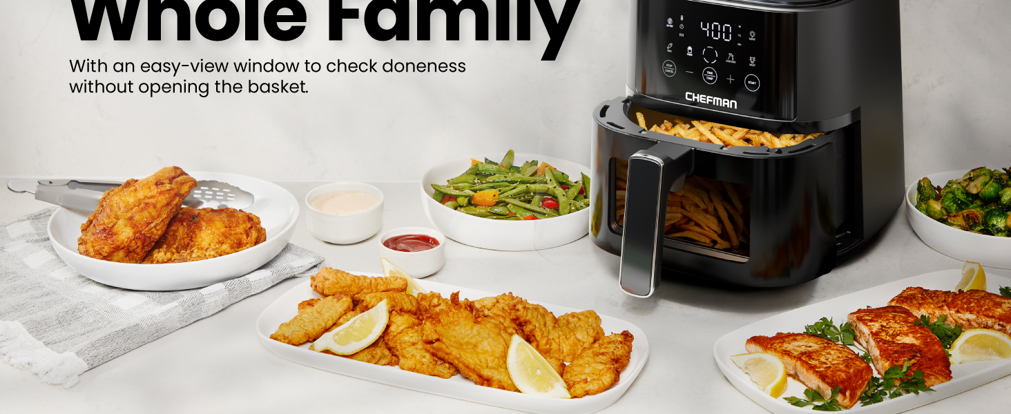 with an easy view window