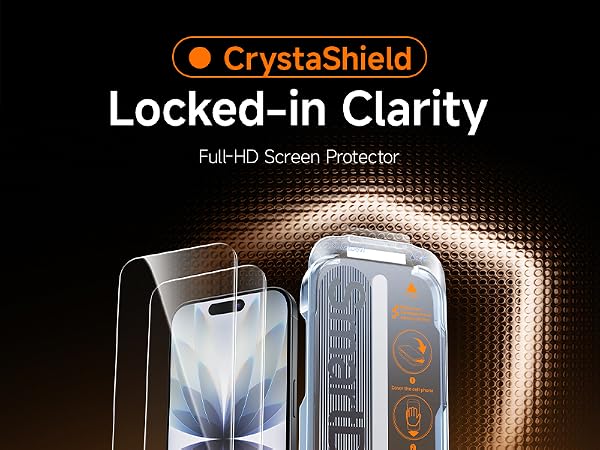 SMARTDEVIL HD Clear Screen Protector for iPhone 17