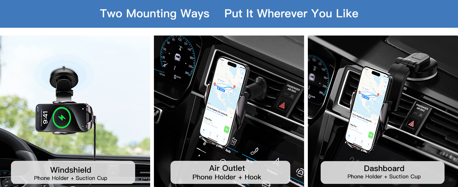 car phone holder charger