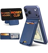 ExtreLife For Magsafe Wallet with Money Clip, Strongest Magnetic Wallet for iPhone 17/16/15/14/13...