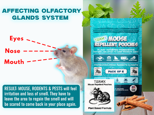 Mouse Repellent Pouches