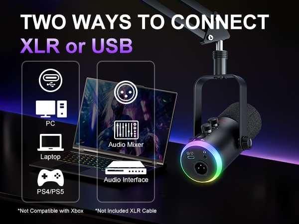 Dynamic Gaming Microphone