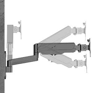 monitor wall mounts for 2 monitors