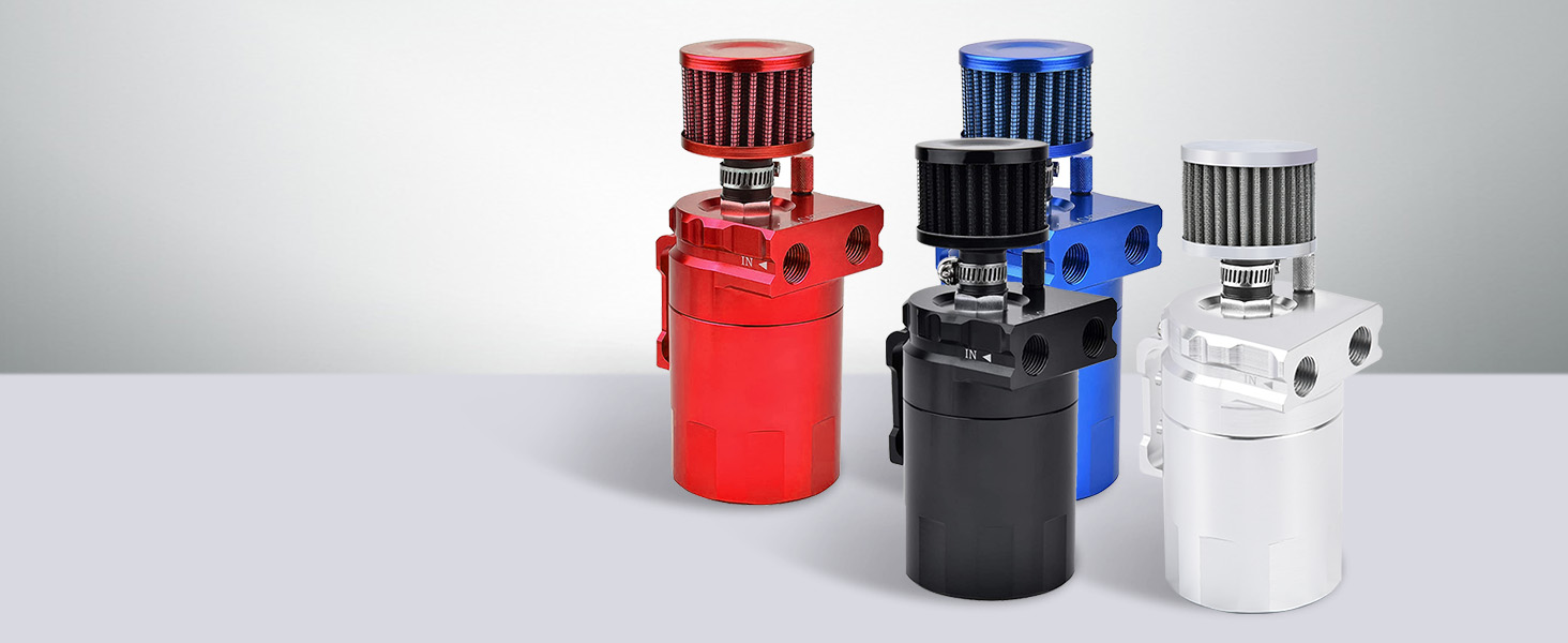 Baffled Oil Catch Can