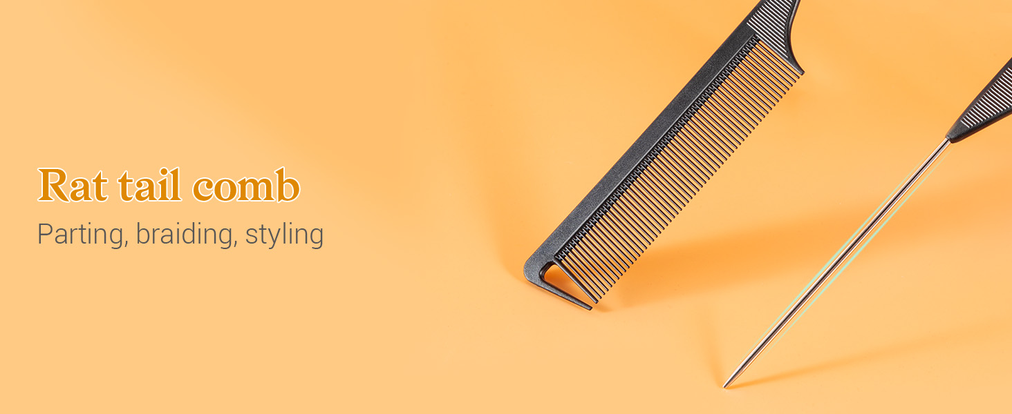rat tail comb