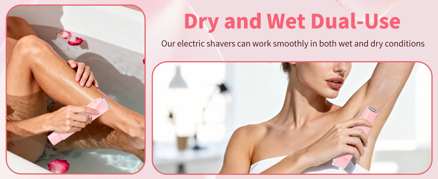 Electric Razor for Women Men Facial Hair Remover, Rechargeable Led Display Hair Removal Kit