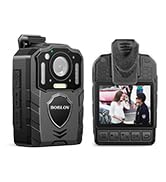 BOBLOV KJ25 1080p Camcorder, 3000mAh Support 13Hrs Recording, Body Camera provided Night Vision, ...