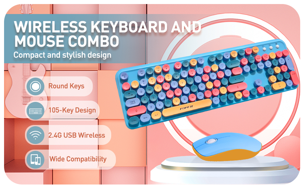 wireless keyboard and mouse