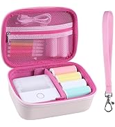 Carrying Case for Print Pods Mini Printer, Portable Mini Thermal Sticker Maker Travel Bag with Me...