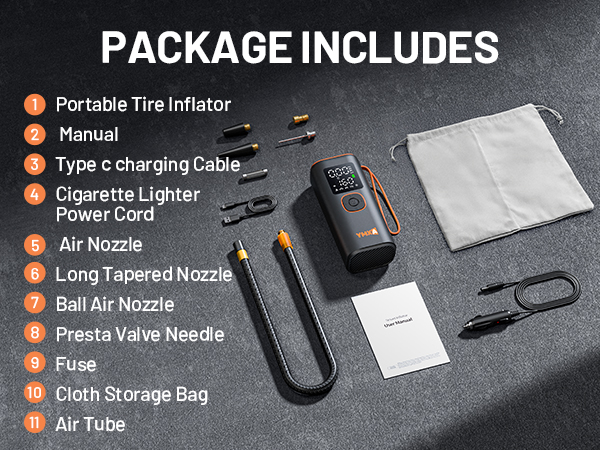 Air Pump for Car Tires 