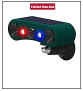 outdoor halloween decorations fox deterrent outdoor motion sensor alarm solar driveway alarm