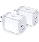 20W Type C Wall Charger Fast Charging Block for Google Pixel 9 9 Pro XL 8a 8 7a 7 6 Pro,2Pack PD ...
