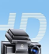 AZDOME 4K 5G WiFi Dash Cam Front and Rear, 3.19" IPS Screen Dashcam for Car, Free 64GB Card Dashb...