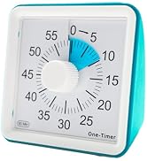 60 Minutes Countdown Visual Timer,Manage Time Well for Kids and Adults,Silent Travel Time Design ...