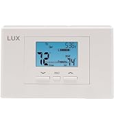 Lux LTX700U-A04 Programmable 7 Day Thermostat, 2 Heat, 1 Cool
