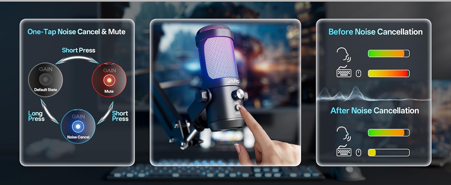 noise cancellation and controls