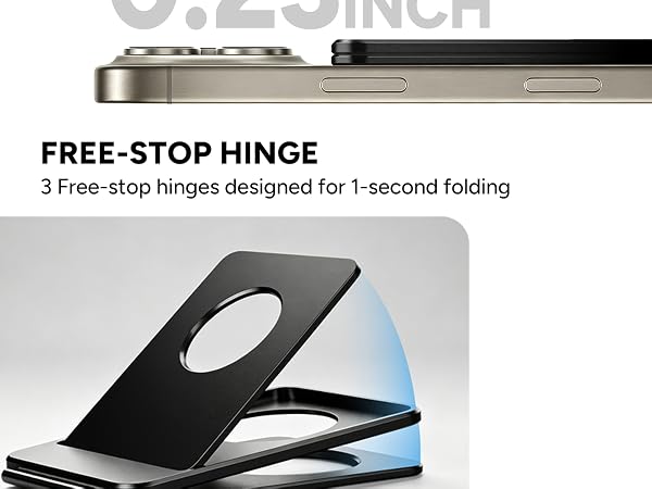 Lightweight and Convenient The mini tripod for iphone with a thin card-style design