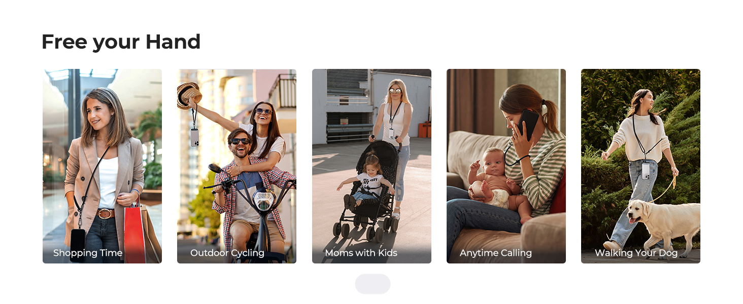 iPhone crossbody Lanyard