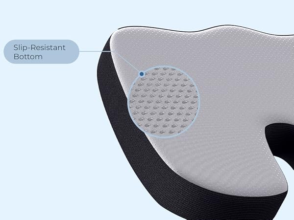 Seat Cushion Pillow - Non-slip base