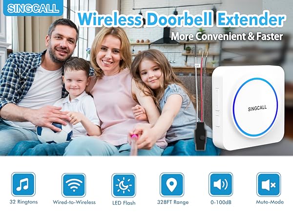 Wireless Doorbell Extender