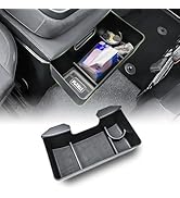 HGWEI Center Console Hanging Organizer Box Compatible with 2019-2026 Chevy Silverado/GMC Sierra 1...