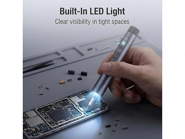 Mini Electric Screwdriver light