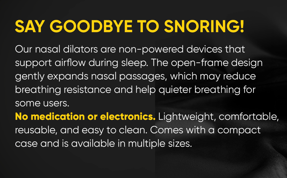 snoring